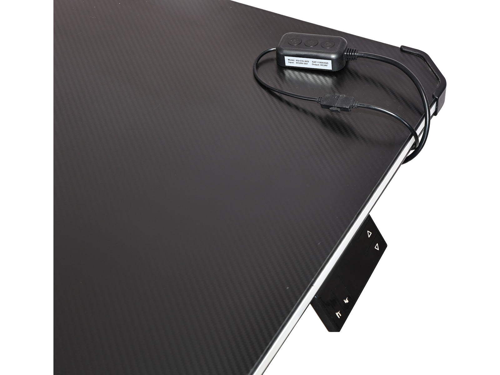 Mission Hyperion Motorisert RGB Gaming-Skrivebord Gamingdesk