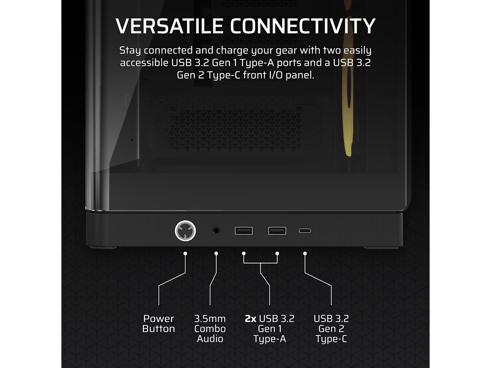 Corsair FRAME 4500X LX-R RGB Mid Tower (sort) -B-Grade Demo annet i datautstyr
