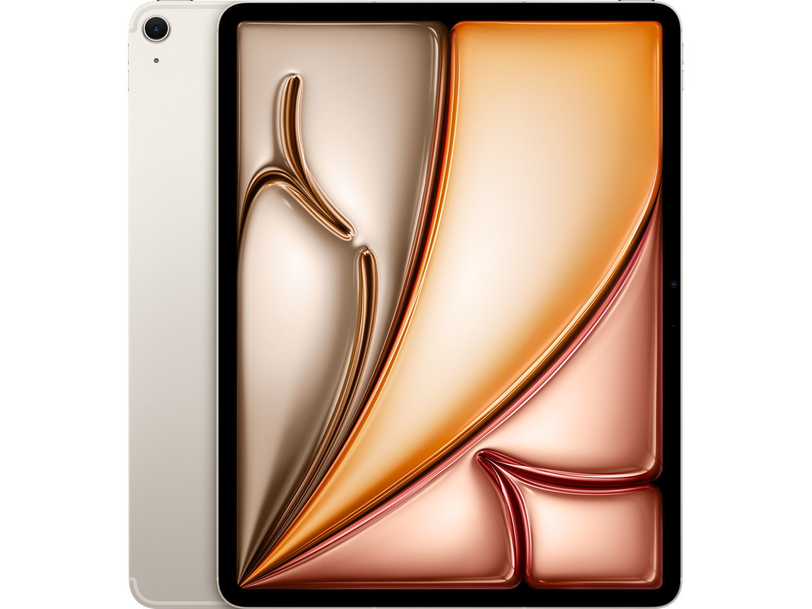 iPad Air 13" (2026) 128GB 5G (stjerneskinn) 8. gen, 13" Liquid Retina-skjerm (2732x2048), Apple M4 chip, Touch ID