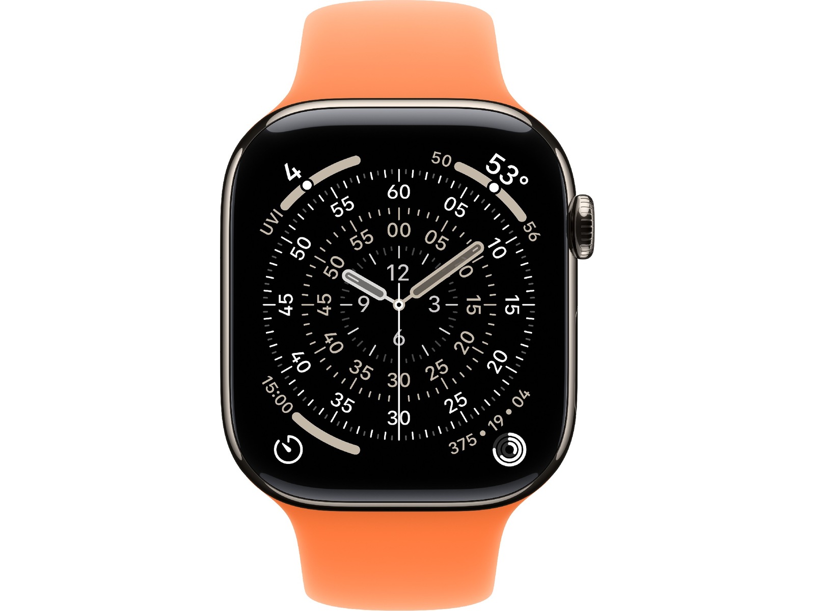 Apple Watch 46mm Sport Band S/M (clementine) Reim