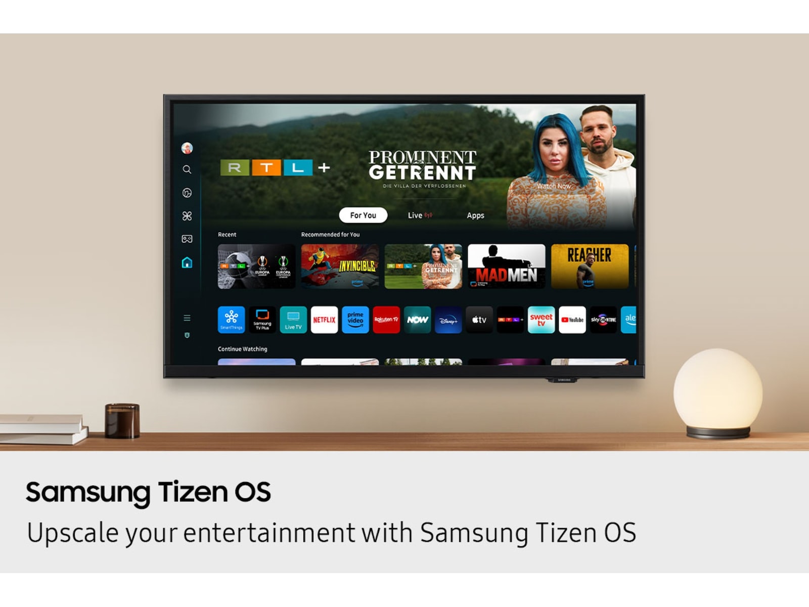 Samsung 24" Full-HD Smart TV F6005F (2025) 20 - 49 tommer TV