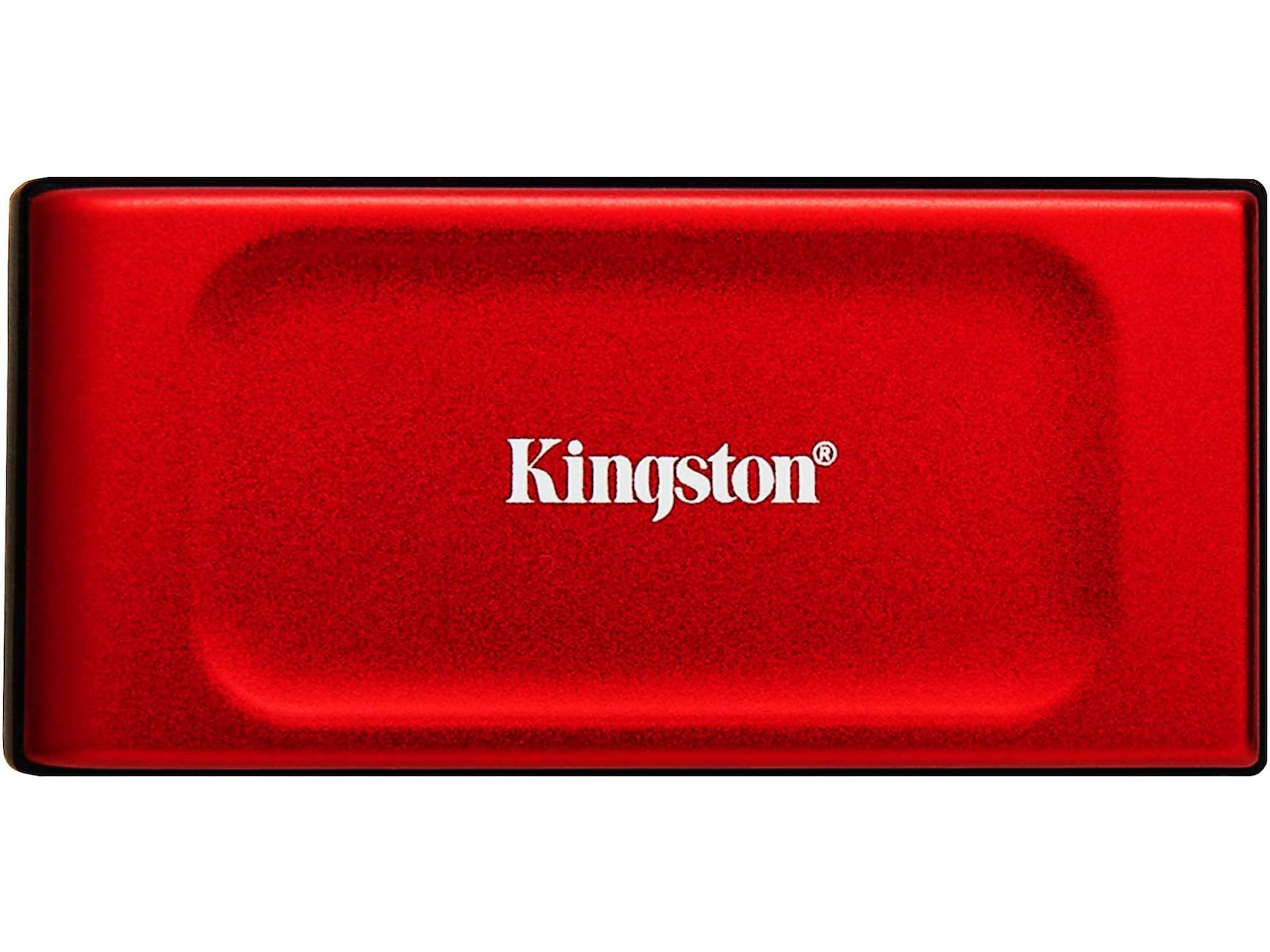 Kingston XS1000 SSD 2TB Rød -B-Grade Demo harddisker
