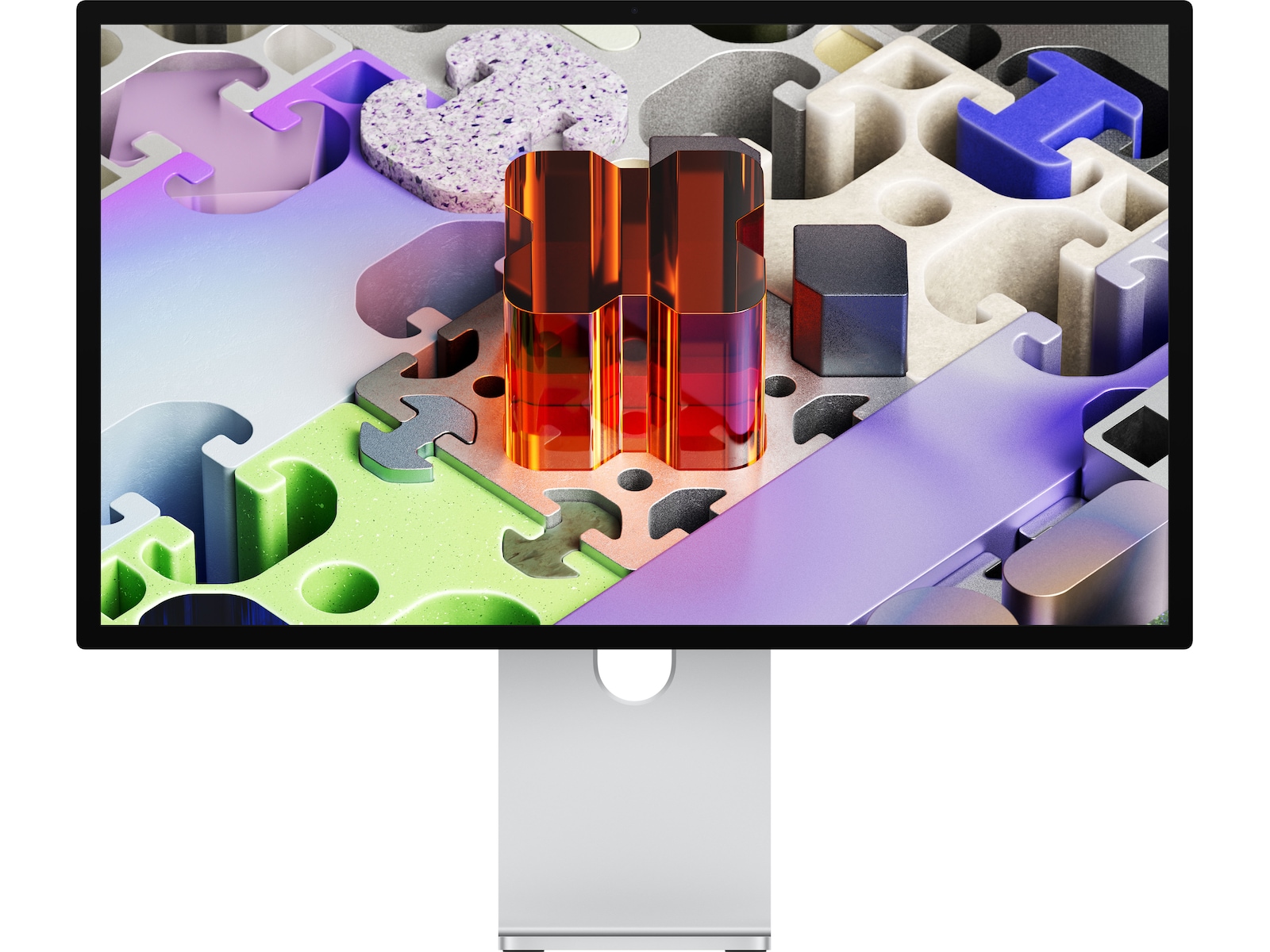 Apple Studio Display XDR (2026) Standard Glass - stativ med vinkel- og høydejustering 27" Retina XDR 5K-skjerm, 12 MP kamera, P3, 2000 nit, USB-C/Thunderbolt 5