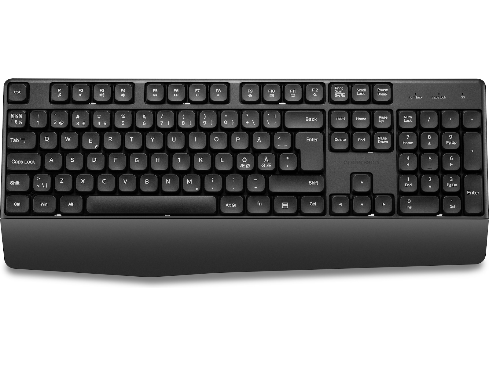Andersson WSK-M2000 Trådløst Tastatur og Mus Mus & tastatur -kombipakker
