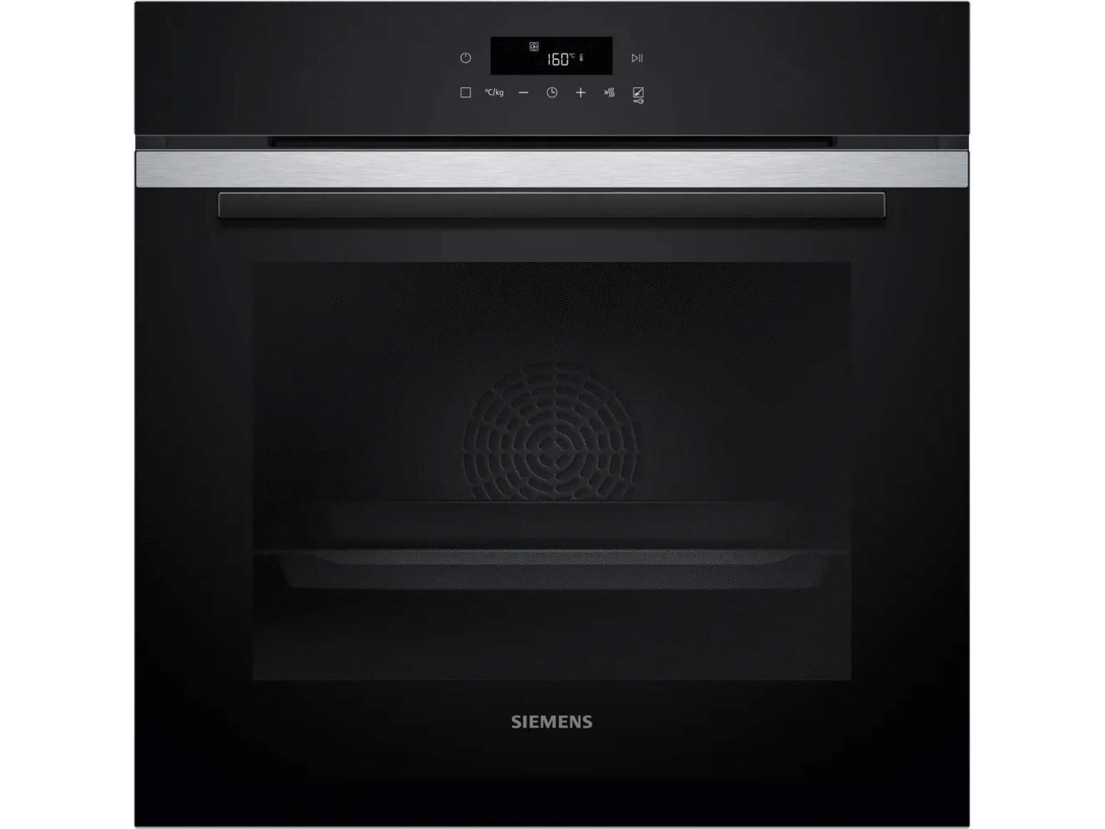 Siemens HB271ABS3 iQ300 innebygd ovn (stål) + induksjonstopp Stekeovn