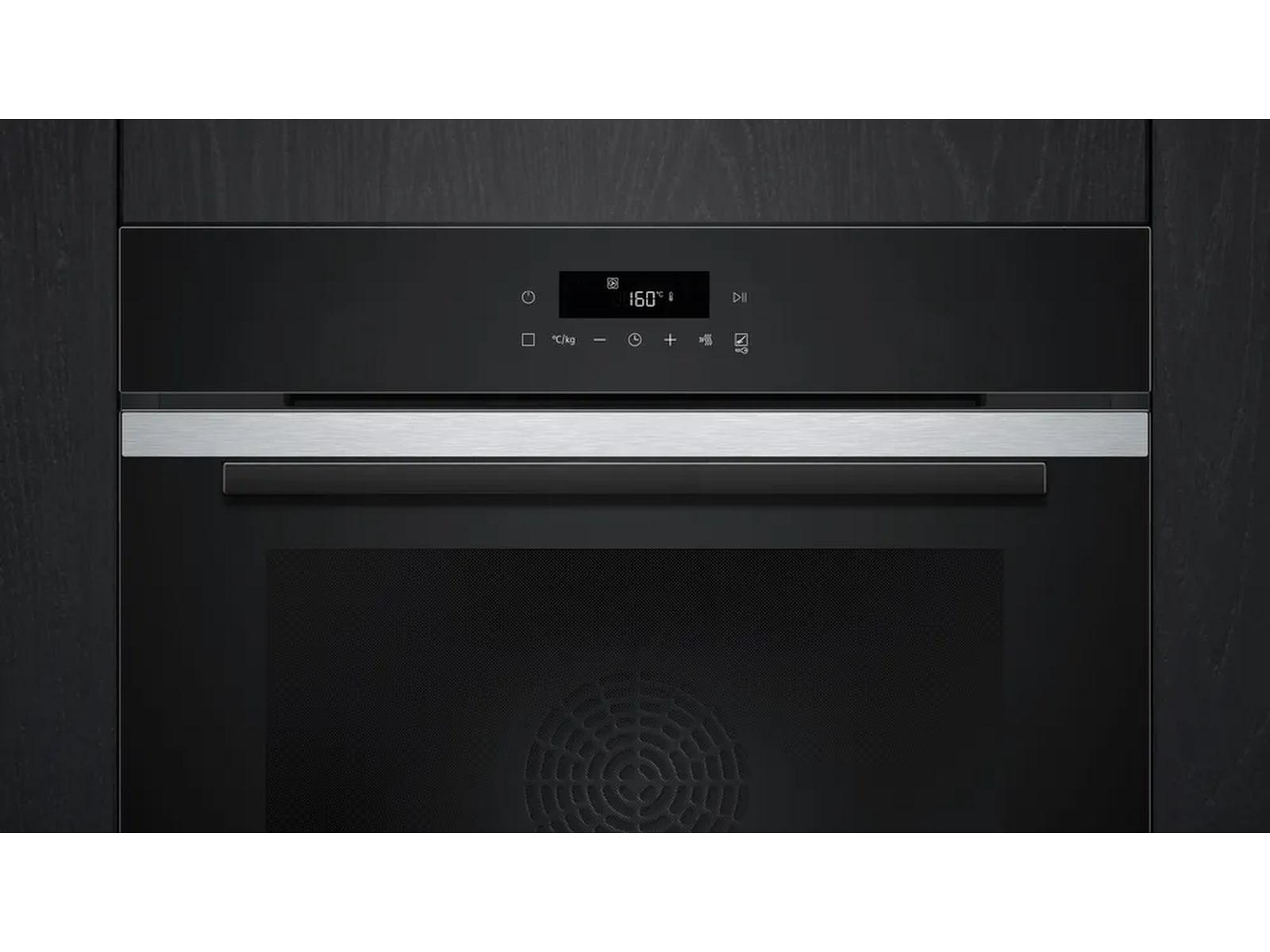 Siemens HB271ABS3 iQ300 innebygd ovn (stål) + induksjonstopp Stekeovn