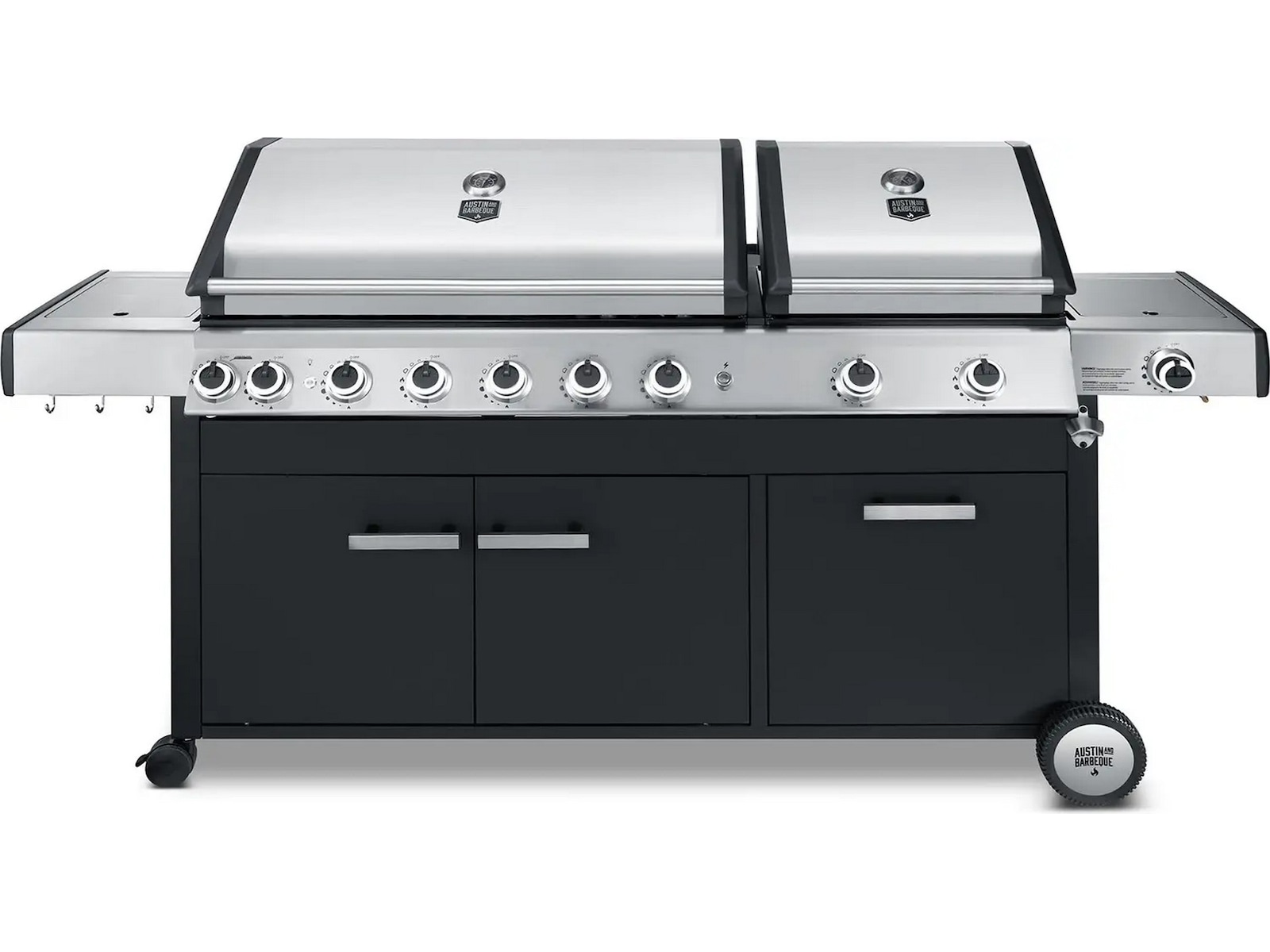 Austin and Barbeque Gassgrill 8+2 brennere Grill