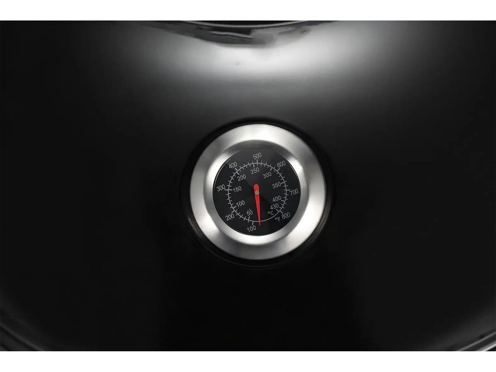 Austin and Barbeque Stor kullgrill med termometer Grill