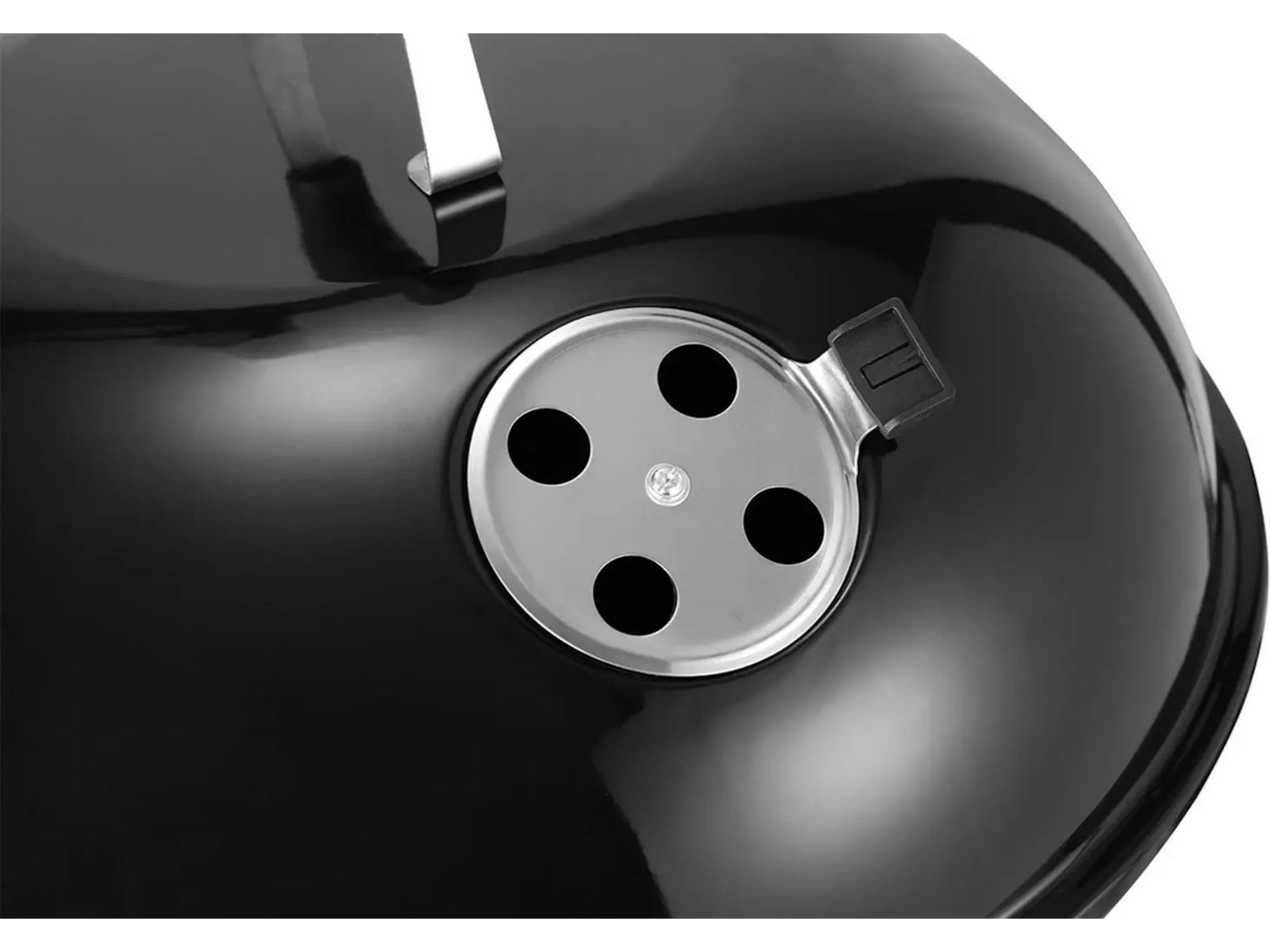 Austin and Barbeque Stor kullgrill med termometer Grill