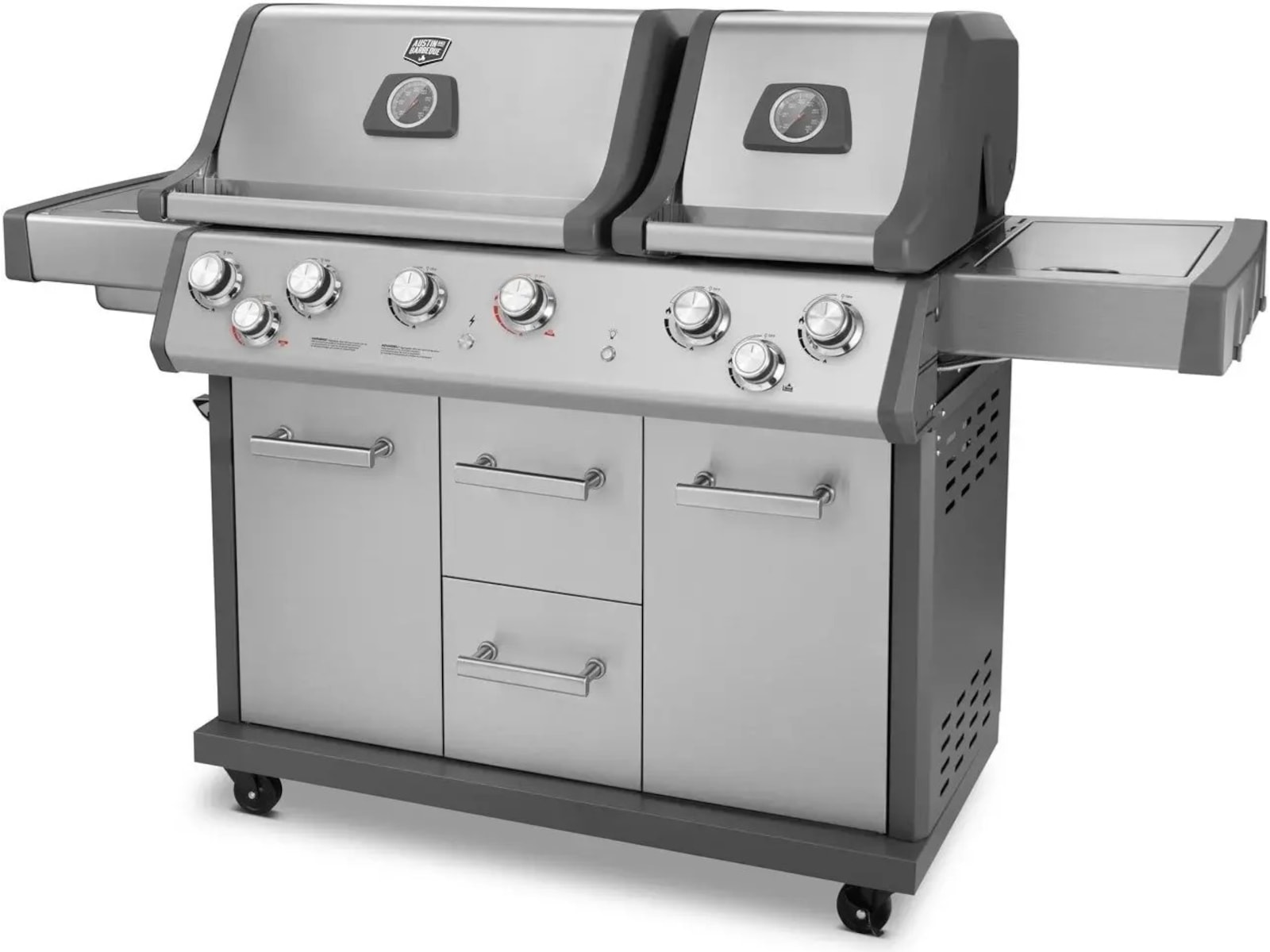 Austin and Barbeque AABQ Pro 6+2B gassgrill Grill