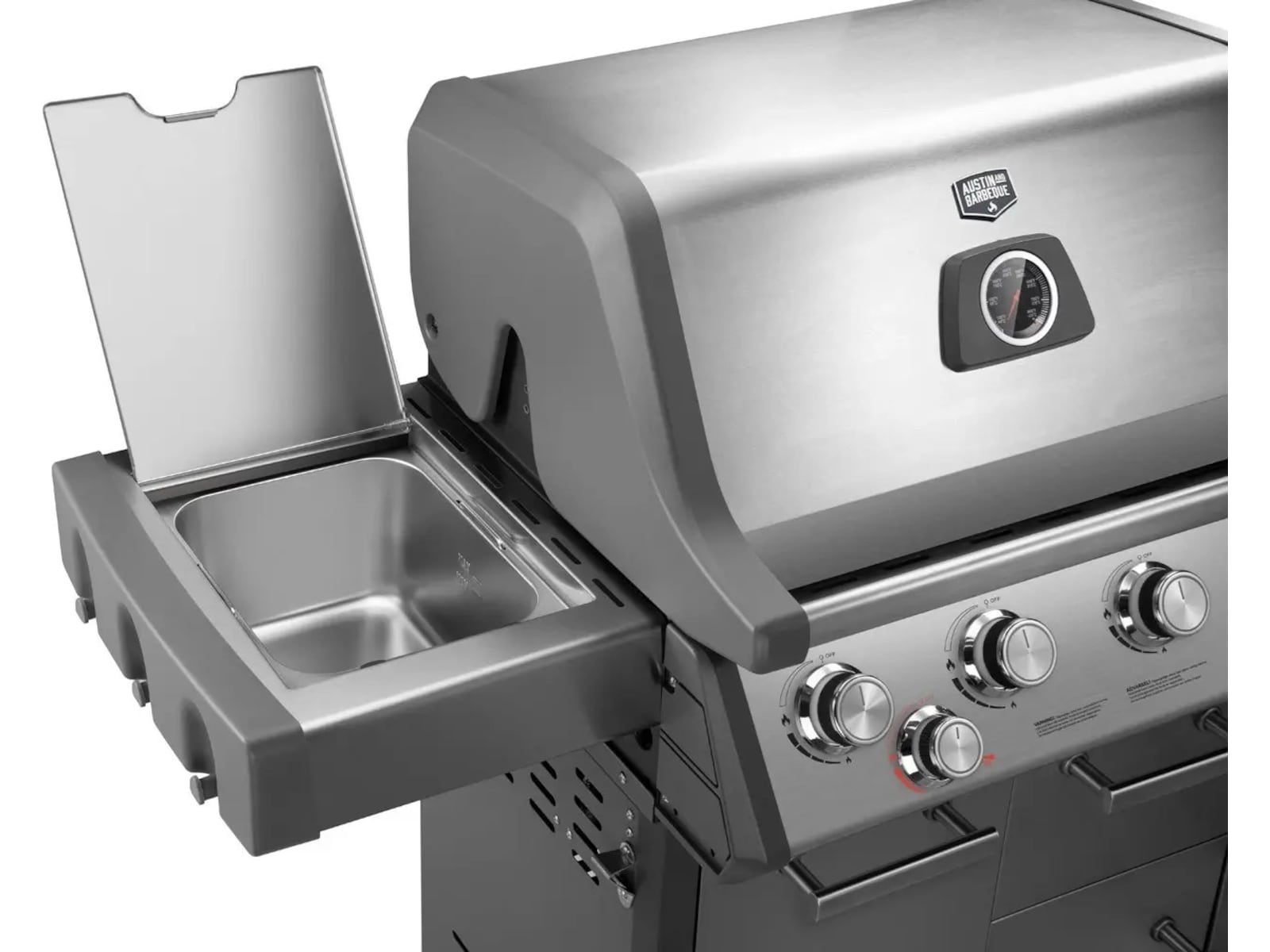 Austin and Barbeque AABQ Pro 6+2B gassgrill Grill