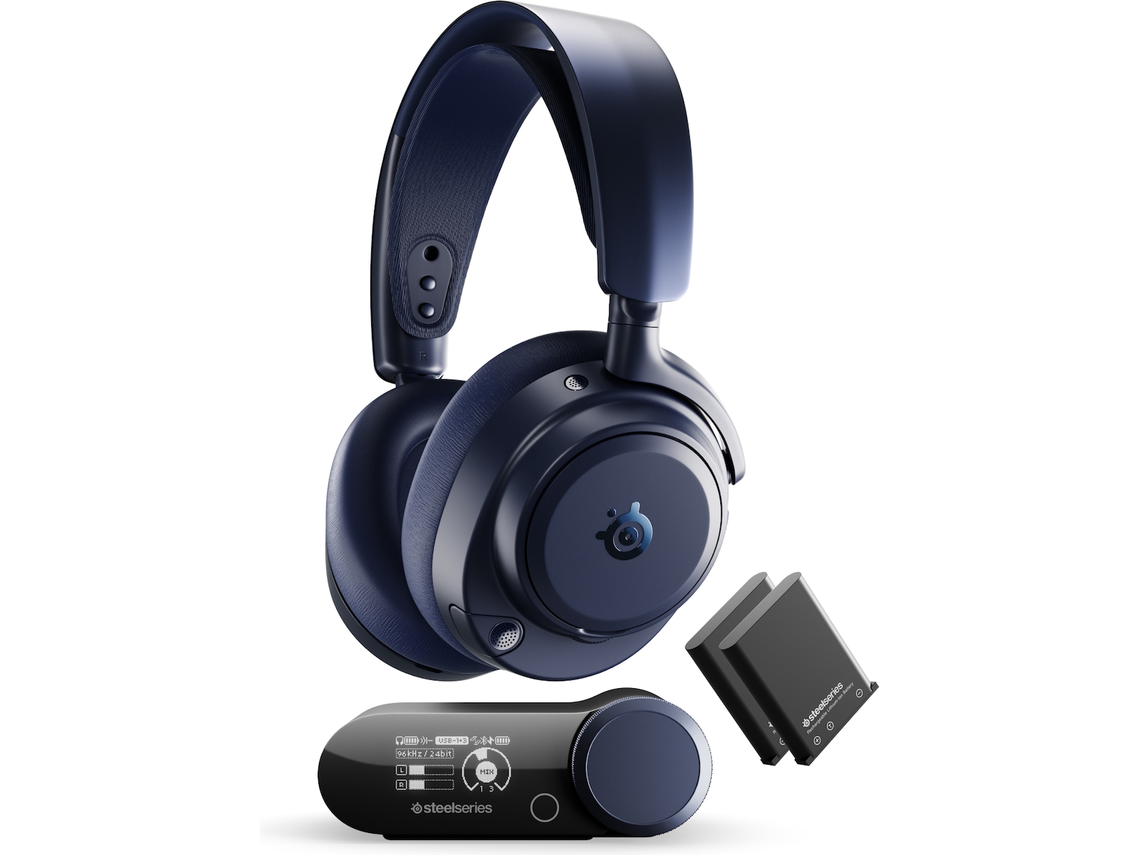 SteelSeries Arctis Nova Pro Omni trådløst gaming-headset (blå) Gamingheadset