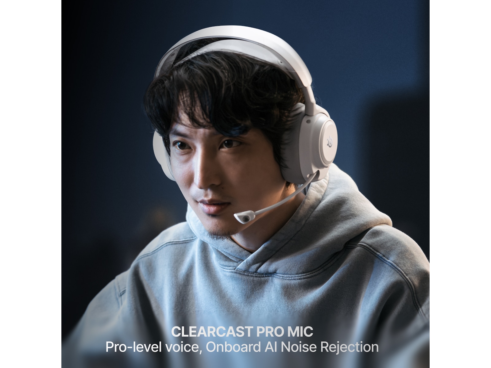 SteelSeries Arctis Nova Pro Omni trådløst gaming-headset (hvit) Gamingheadset