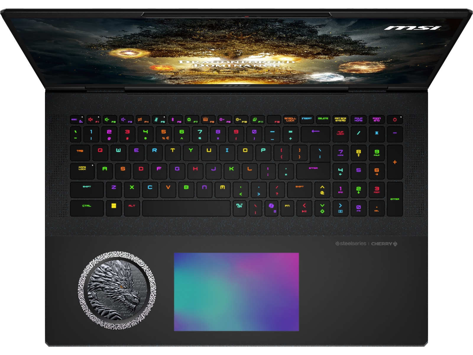 MSI Titan 18 HX Dragon Edition Norse Myth A2 -B-Grade Demo bærbar PC