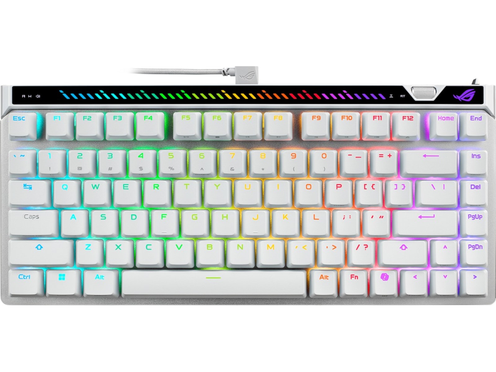 Asus ROG Falchion Ace 75 HE Gamingtastatur (hvit) Gamingtastatur
