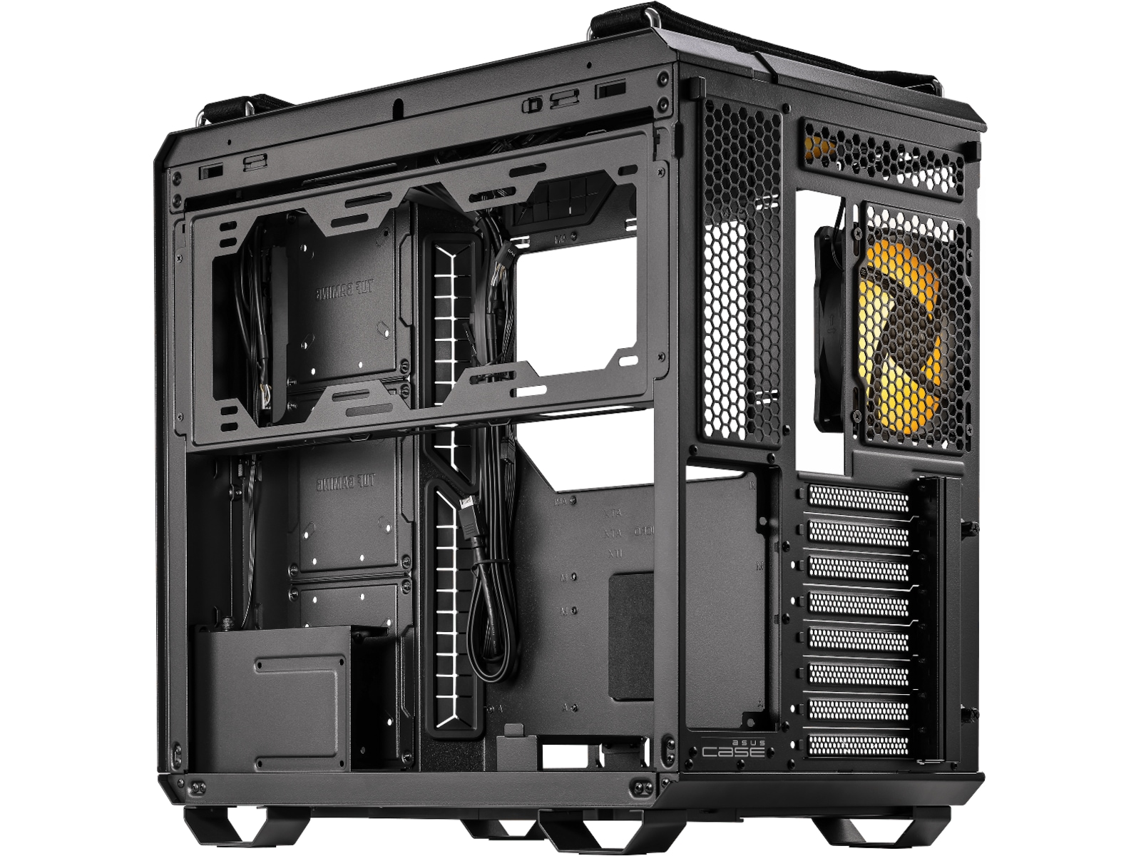 Asus TUF Gaming GT502 Plus TG ARGB Mid Tower (sort) -B-Grade Demo annet i datautstyr