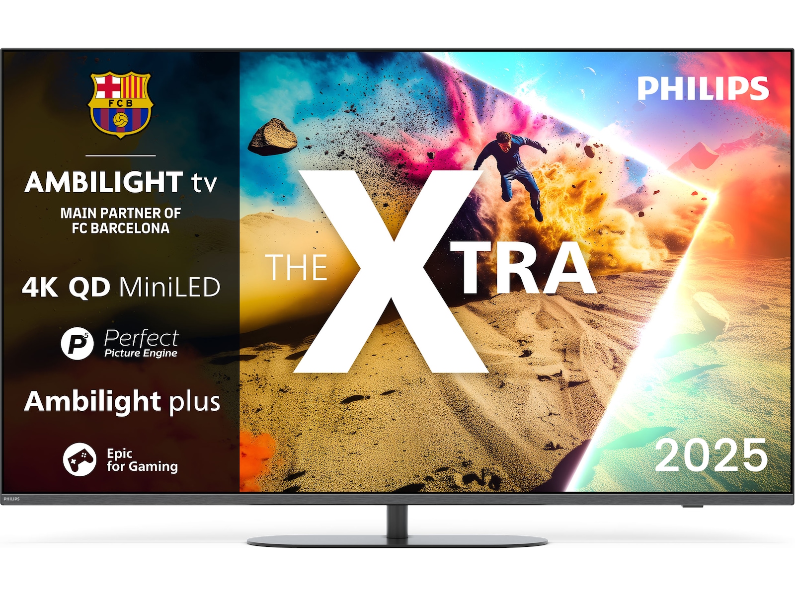 Philips 65" MLED950/12 The Xtra QD MiniLed Smart TV (2025) -B-Grade Demo TV/projektor