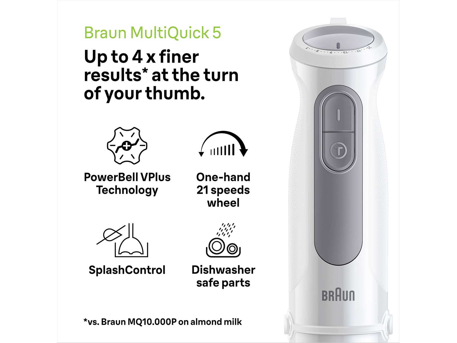 Braun Håndmikser MQ50.236.M Hånd- & stavmiksere