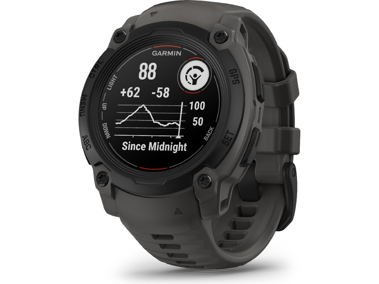Garmin Instinct E 40mm (sort/koksgrå) -B-Grade Demo klokker