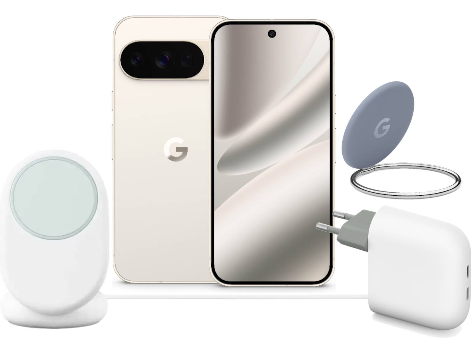 Google Pixel 10 Pro 128GB (Porcelain) Mobiltelefoner