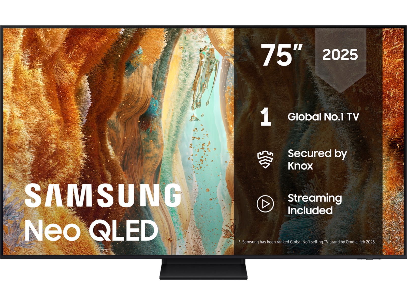 Samsung 75" QN70F Neo QLED 4K Mini LED Smart TV (2025) -B-Grade Demo TV/projektor