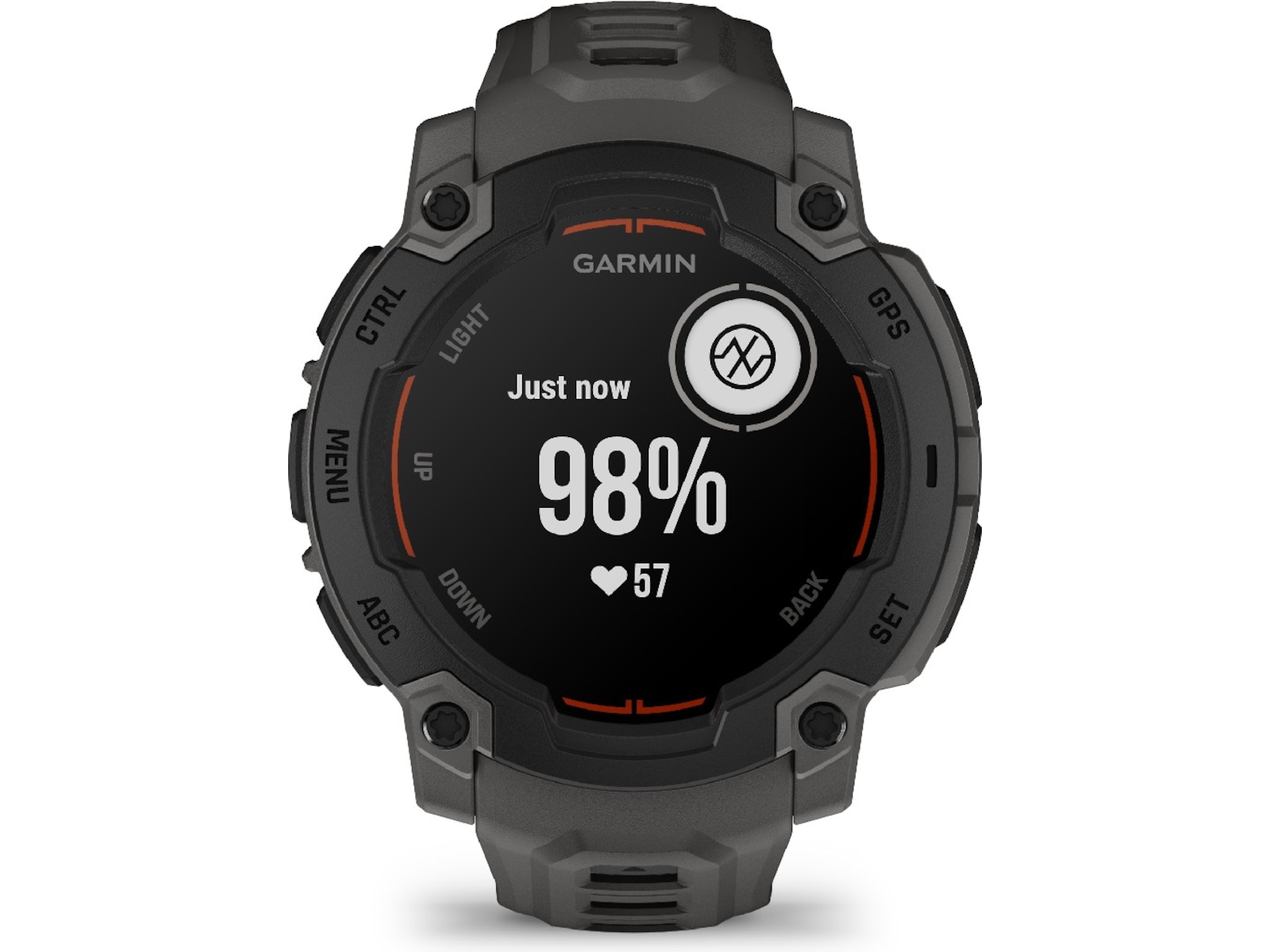 Garmin Instinct E 45mm (sort/koksgrå) -B-Grade Demo tilbehør til mobiler & klokker