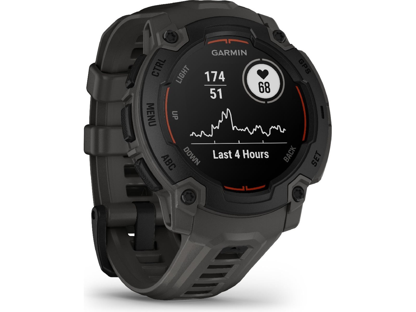 Garmin Instinct E 45mm (sort/koksgrå) -B-Grade Demo tilbehør til mobiler & klokker