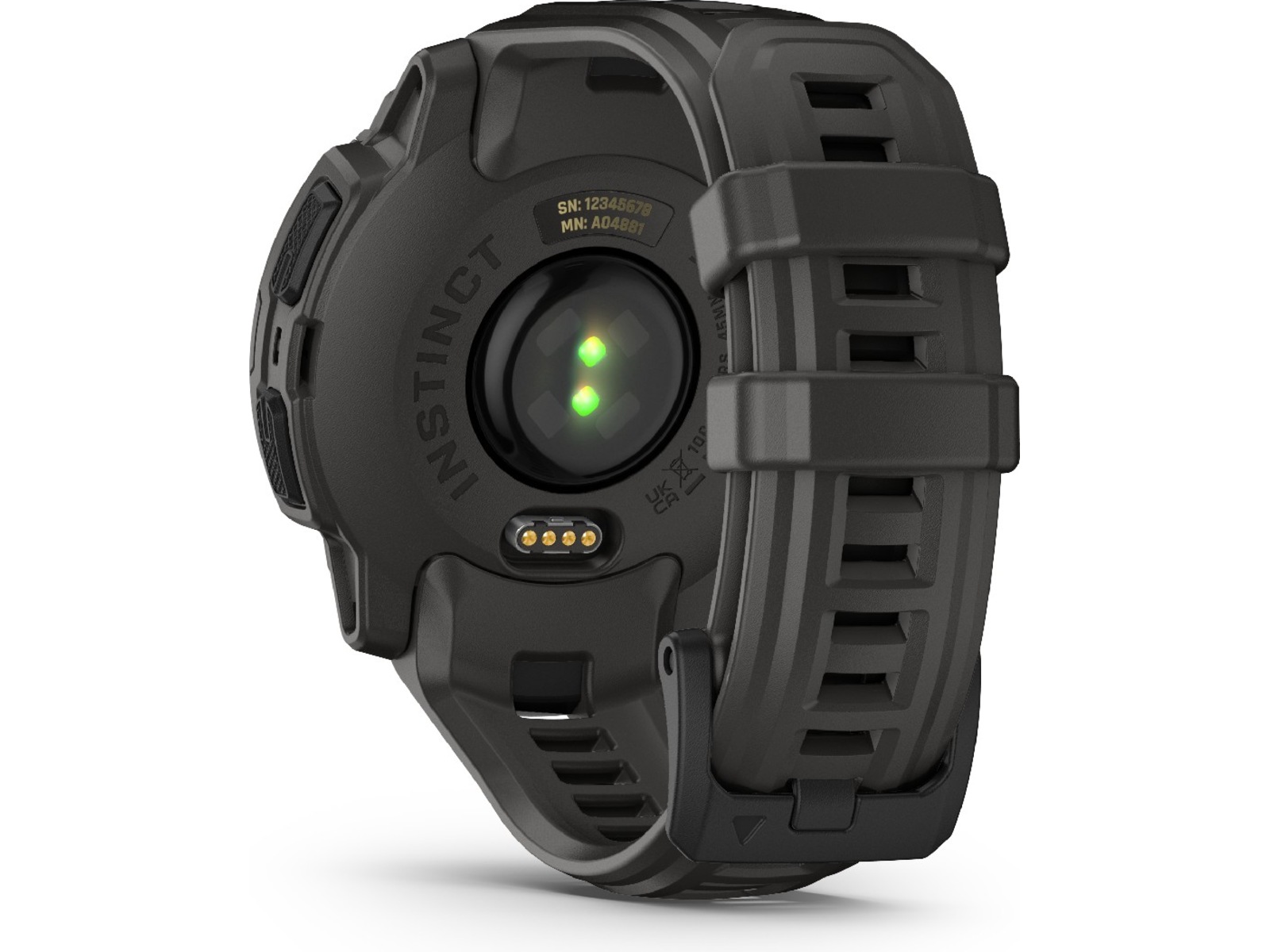 Garmin Instinct E 45mm (sort/koksgrå) -B-Grade Demo tilbehør til mobiler & klokker