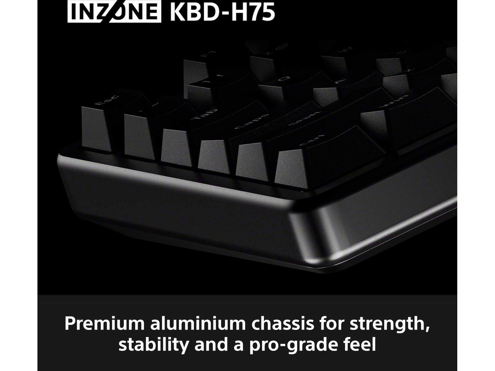 Sony INZONE KBD-H75 Gaming Tastatur 75% TKL Gamingtastatur