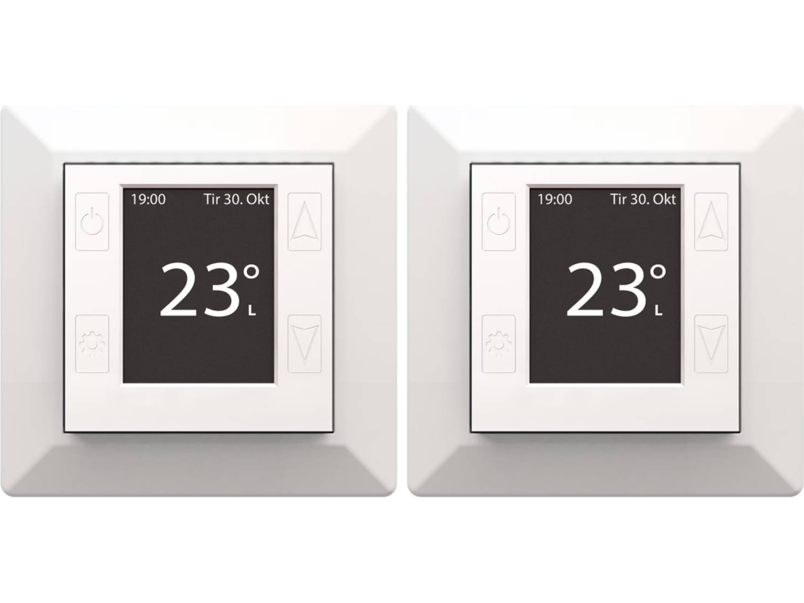 Mill Smart WiFi Gulvtermostat 2-pack (matt hvit) Tilbehør til varme