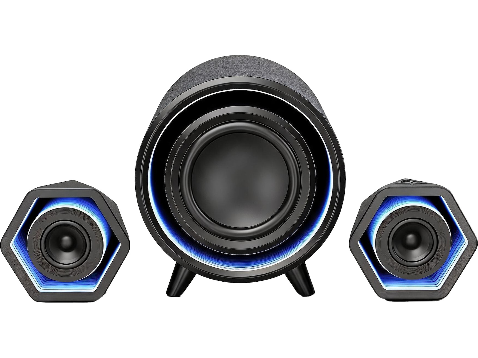 Mission BlastCore 5 2.1 høyttalersystem 80W 2.1 Høyttalere
