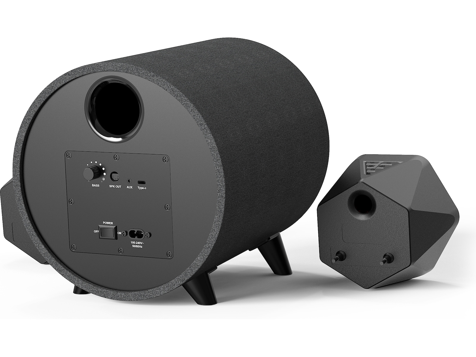 Mission BlastCore 5 2.1 høyttalersystem 80W 2.1 Høyttalere