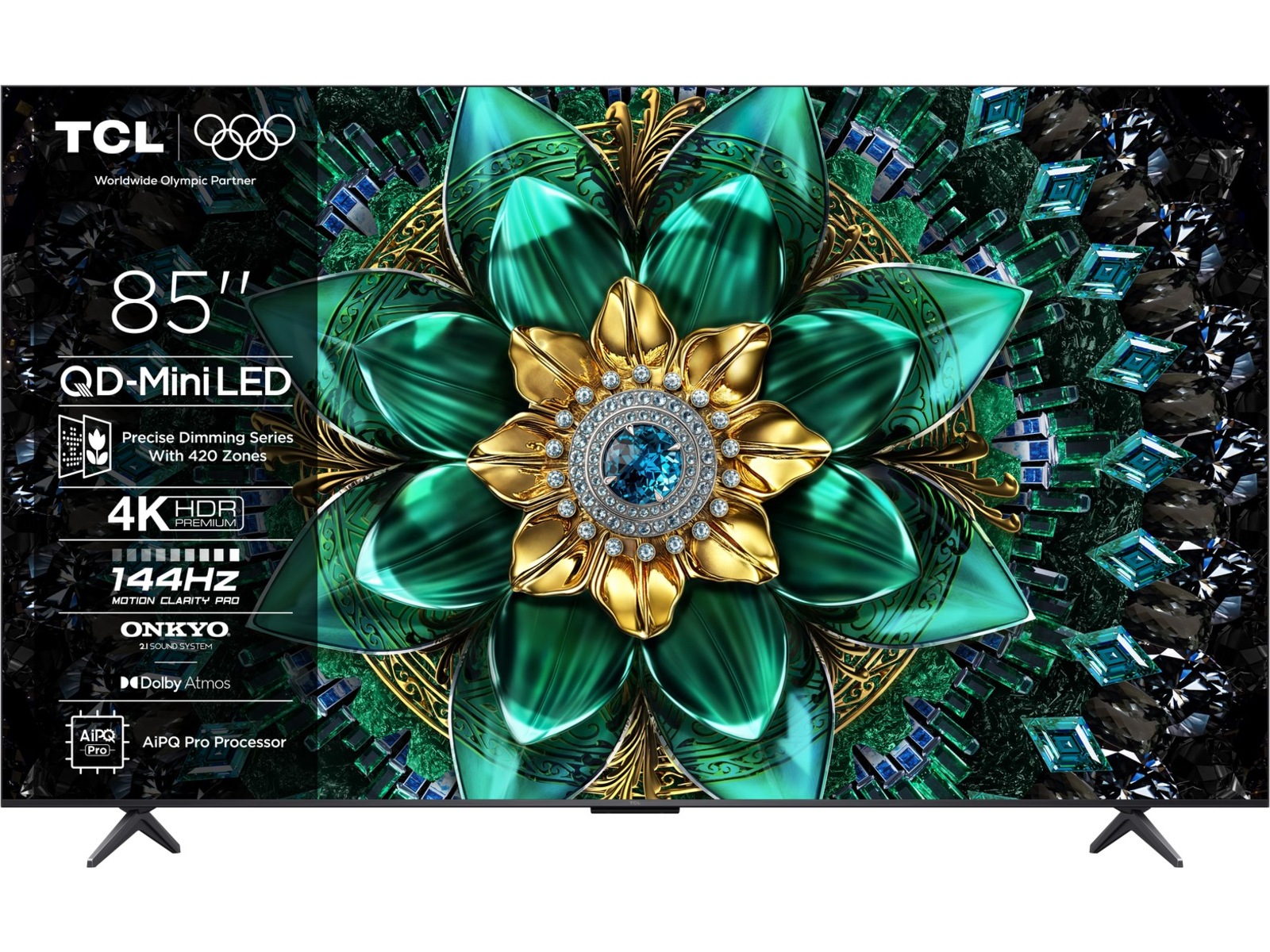 TCL 85" Q6C Premium QD-MiniLED TV (2026) Over 80 tommer TV