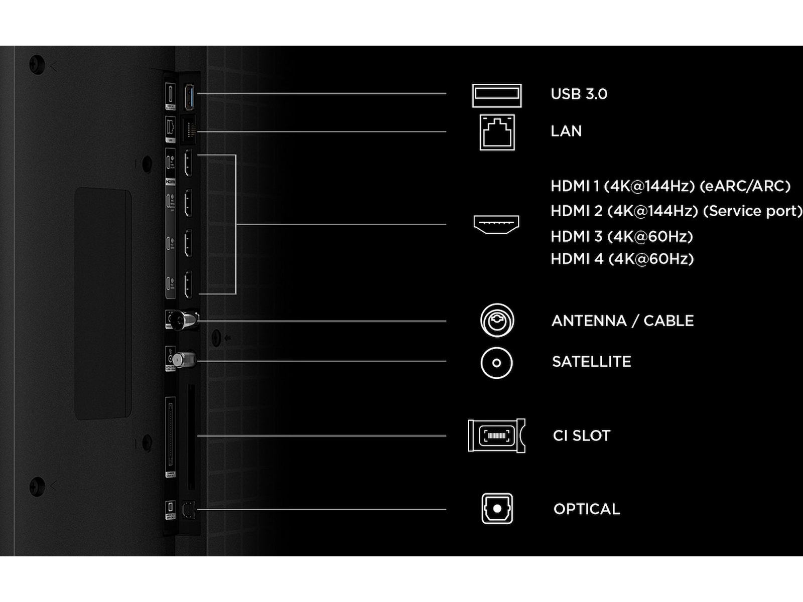 TCL 75" RM7L RGB-Mini LED Smart TV (2026) 70 - 79 tommer TV
