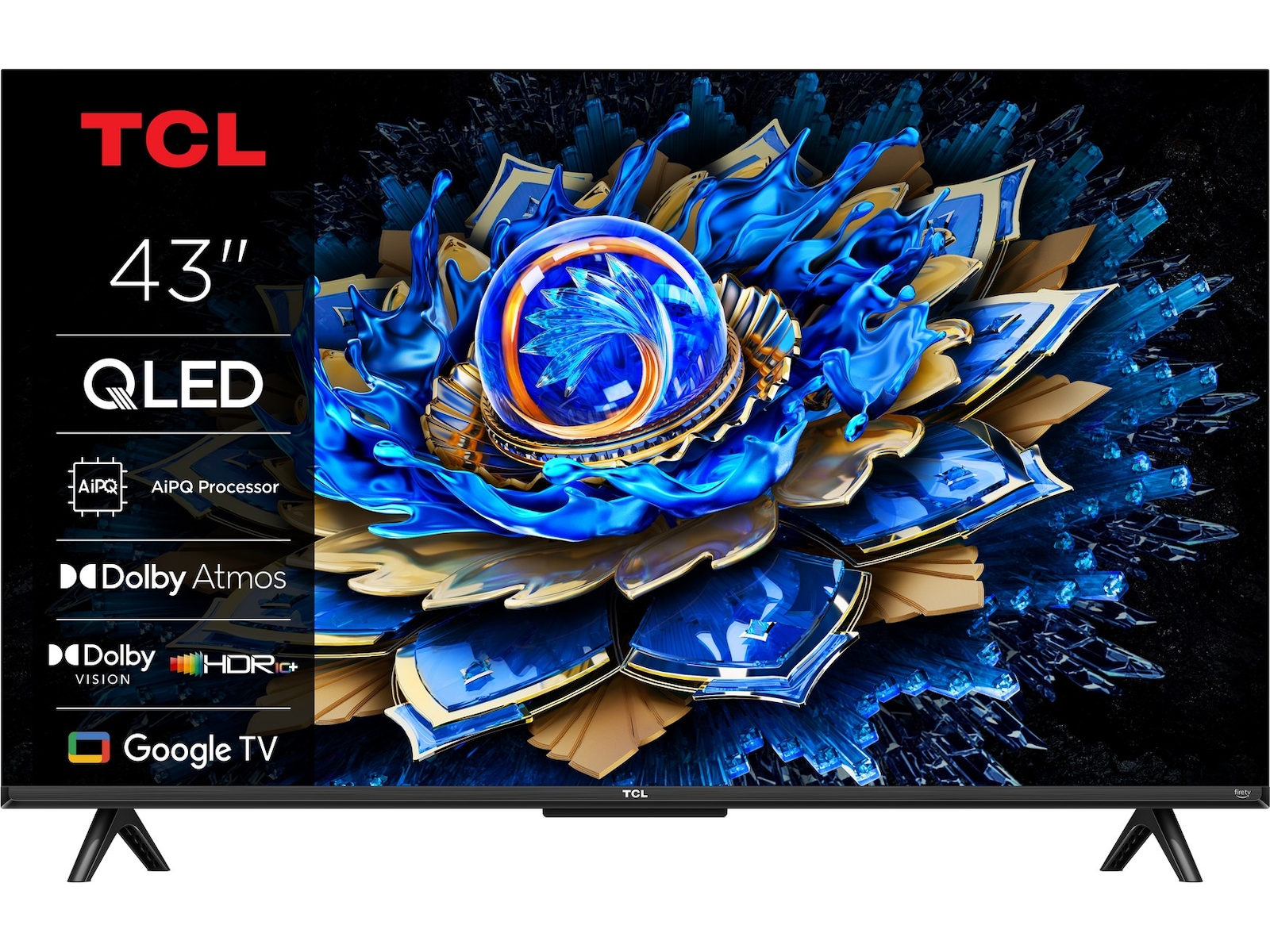 TCL T69C 43” QLED Smart TV 4K (2026) 20 - 49 tommer TV