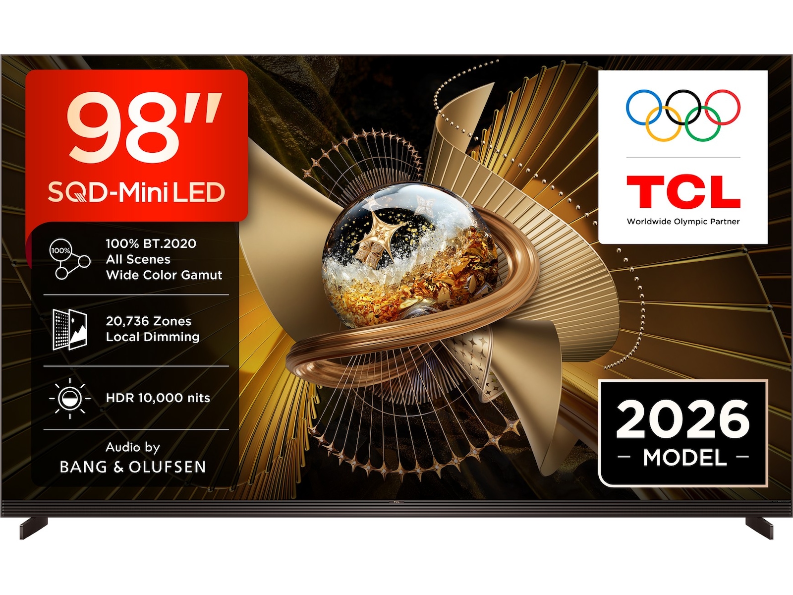 TCL X11L 98” SQD-Mini LED 4K Smart TV (2026) Over 80 tommer TV