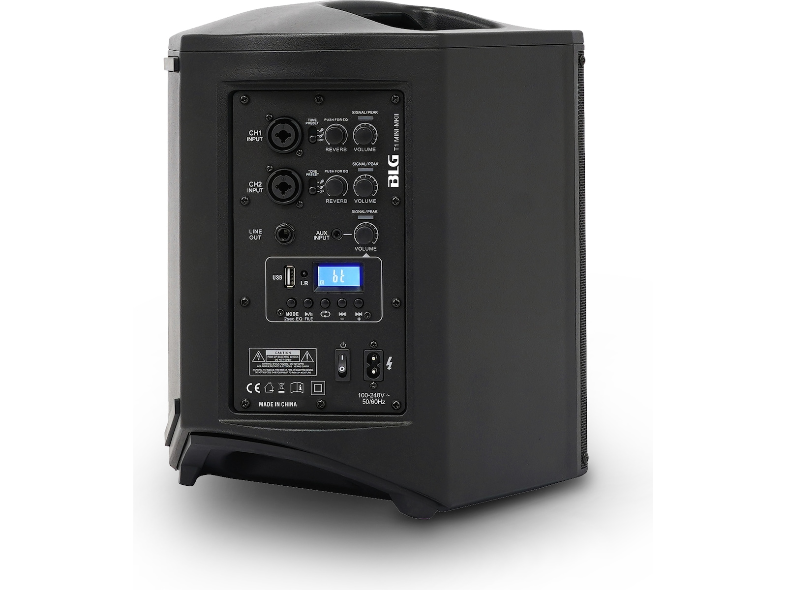 BLG 6.5" 100W Batteridrevet Høyttaler Trådløs / Bluetooth-høyttaler