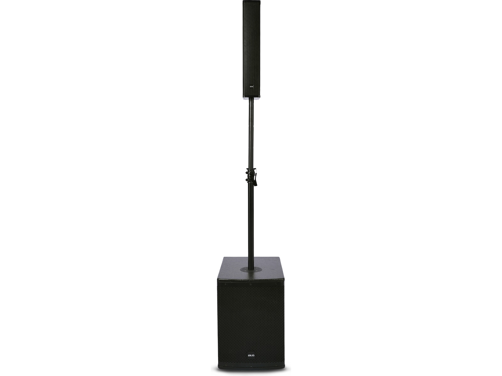 BLG Bluetooth PA-system 400W 2-veis 10" Sub DSP 125dB Høyttalere