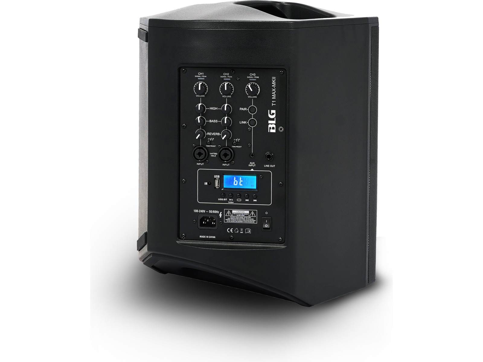 BLG 150W PA-system 10" Sub 2-veis aktiv Høyttalere