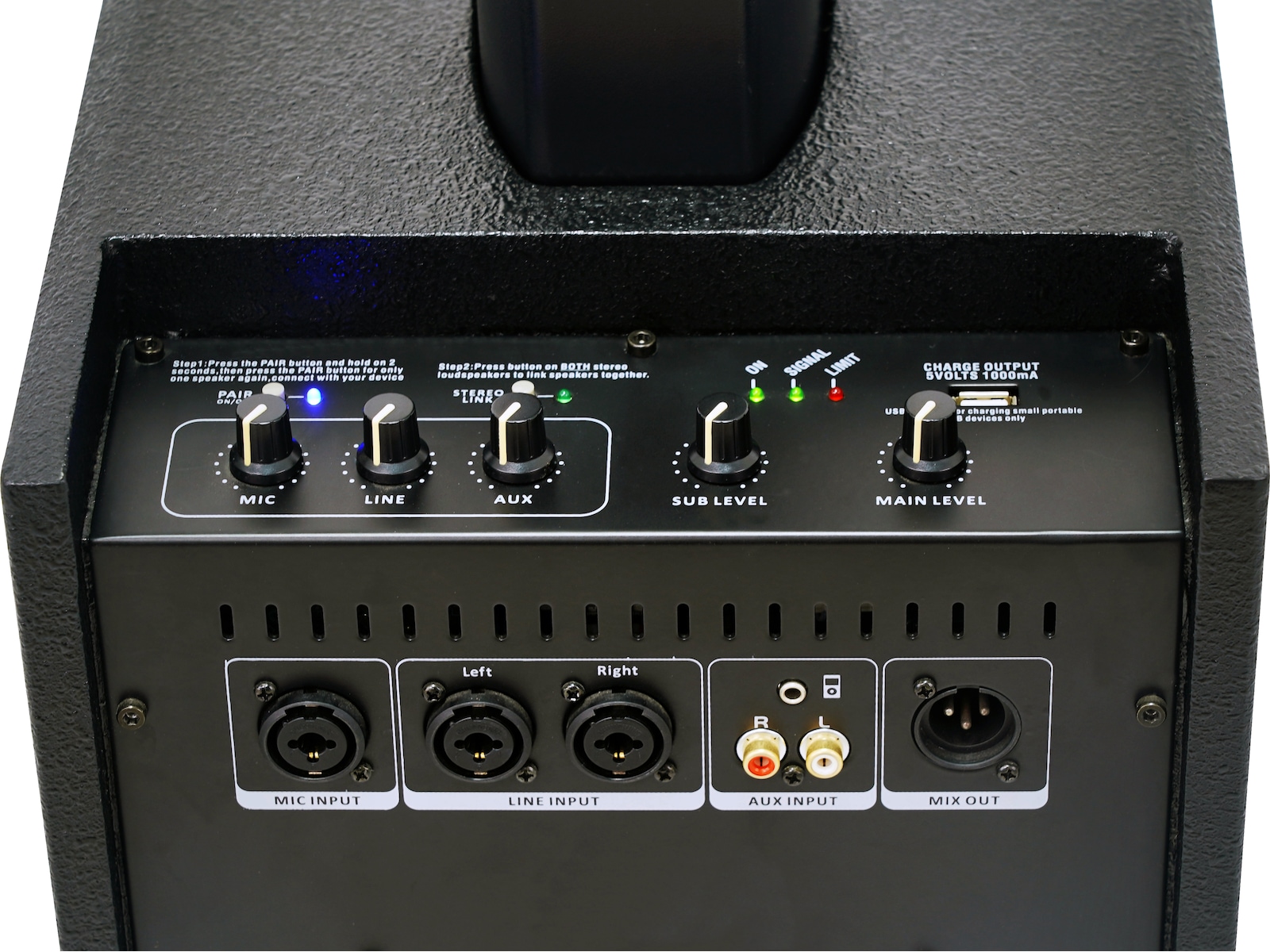 BLG TUBE 8-II  Column PA-system 500W DSP Stereo Bluetooth Høyttalere