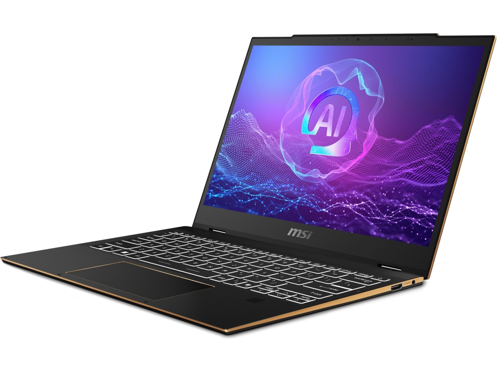 MSI Summit E13 AI Evo 13,3" FHD Touch -B-Grade Demo bærbar PC