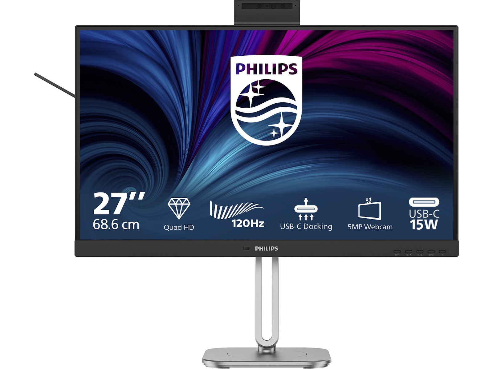 Philips 27" skjerm 27B2U4601H/00 Skjermer
