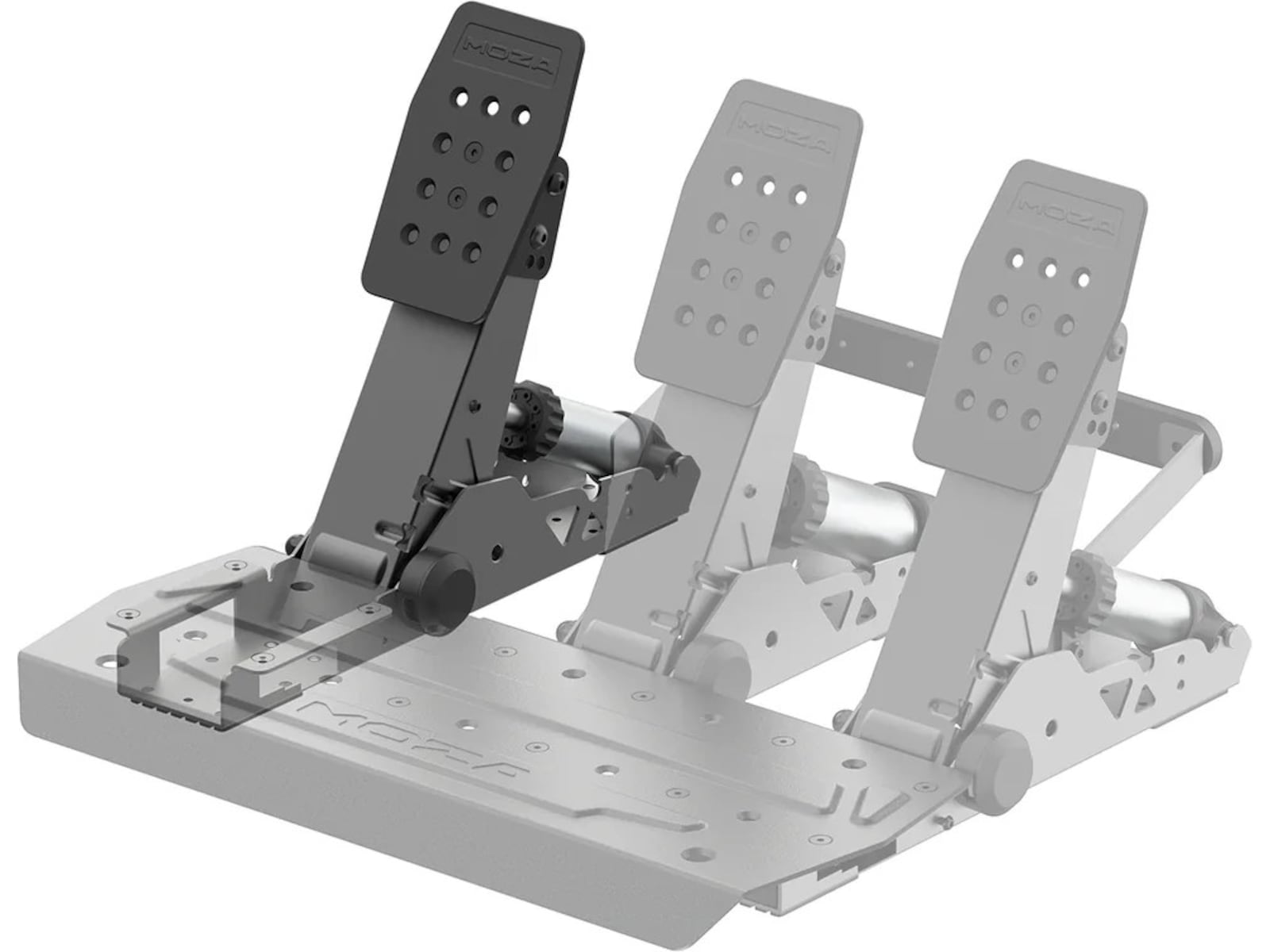 MOZA SR-P2 Clutch Pedal Ratt og pedaler