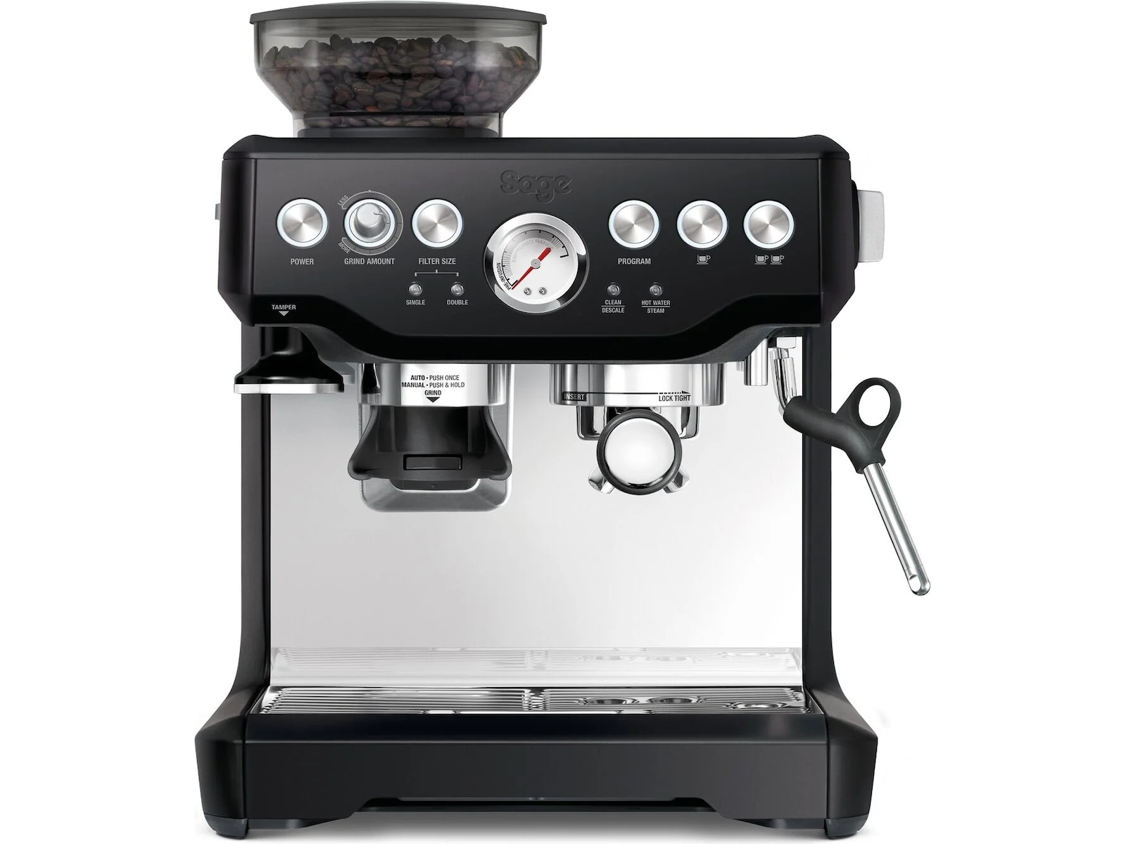 Sage the Barista Express espressomaskin (svart trøffel) Espressomaskiner