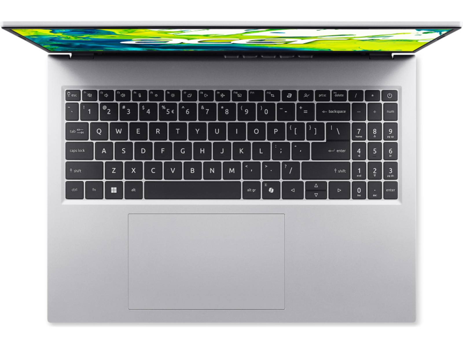 Acer Aspire Go 16" WUXGA 120 Hz (pure silver) -B-Grade Demo bærbar PC