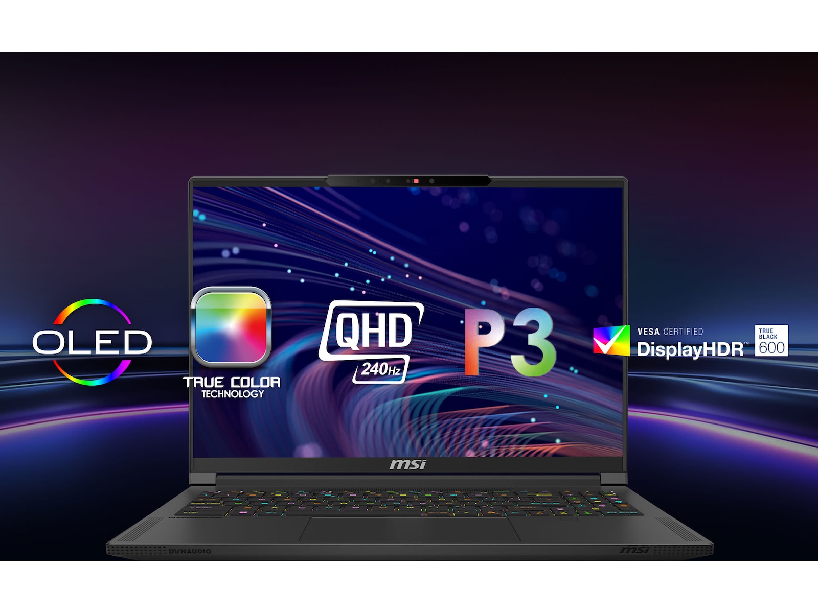 MSI Stealth A16 AI+ 16" QHD+ OLED 240 Hz Gaming laptop