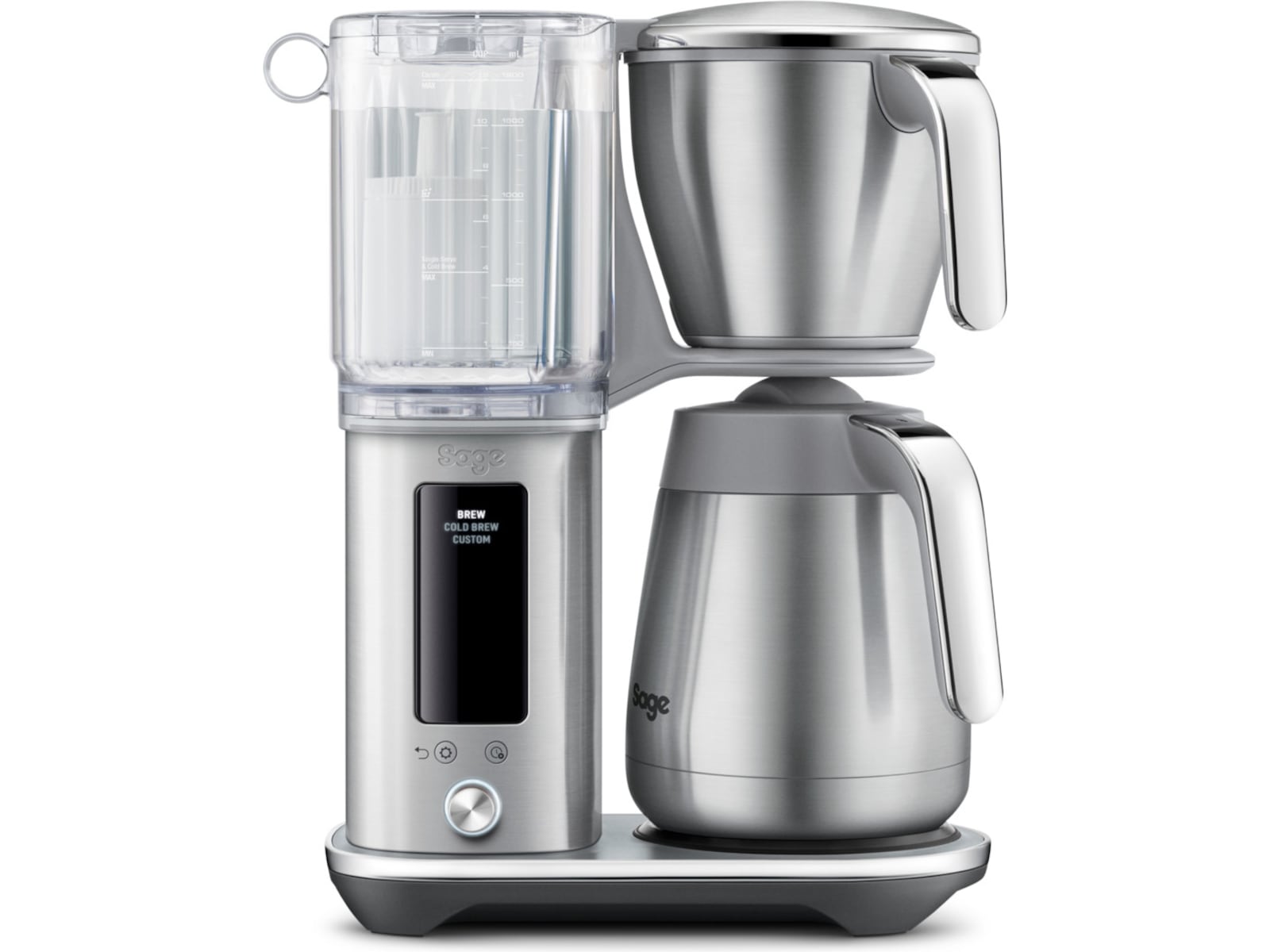 Sage the Luxe Brewer Thermal Kaffemaskine (børstet rustfritt stål) Kaffetraktere