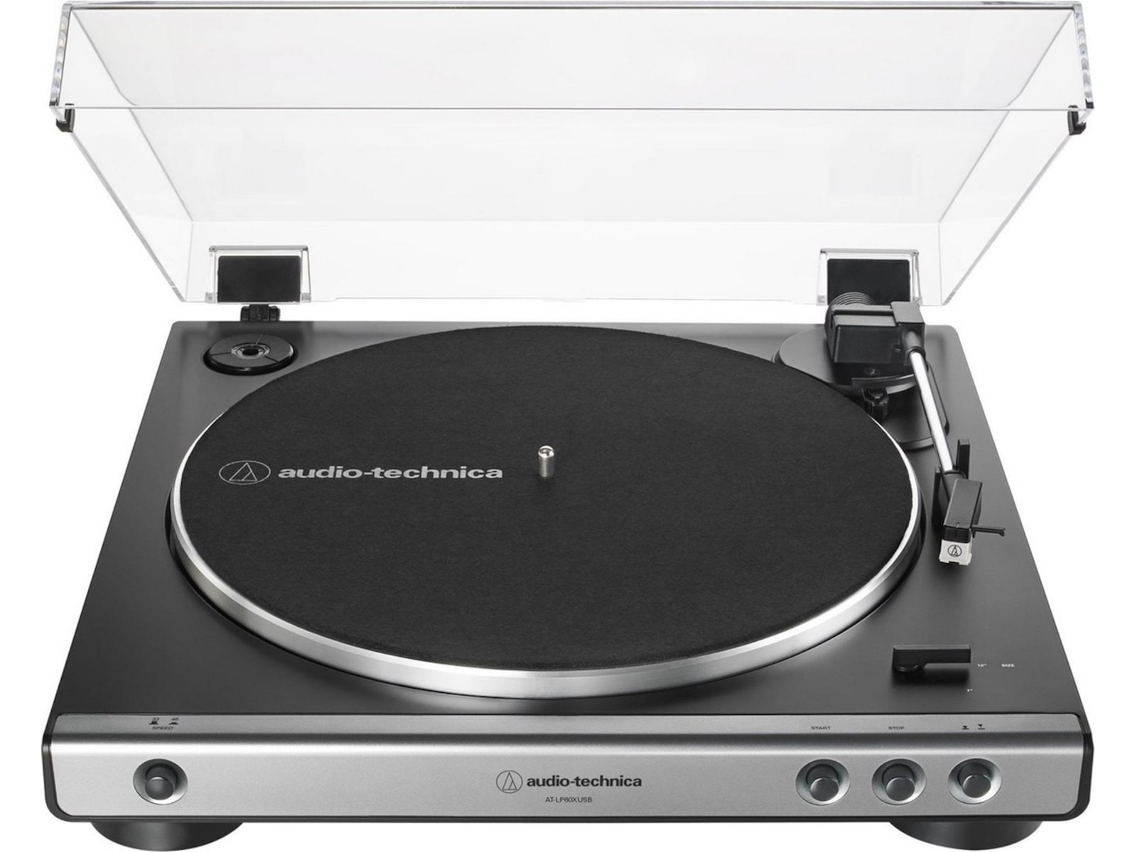 Audio-Technica AT-LP60XUSB Platespiller (grå) Platespiller