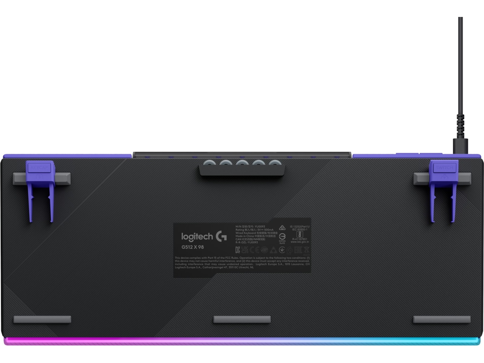 Logitech G512 X Gamingtastatur (sort) Gamingtastatur