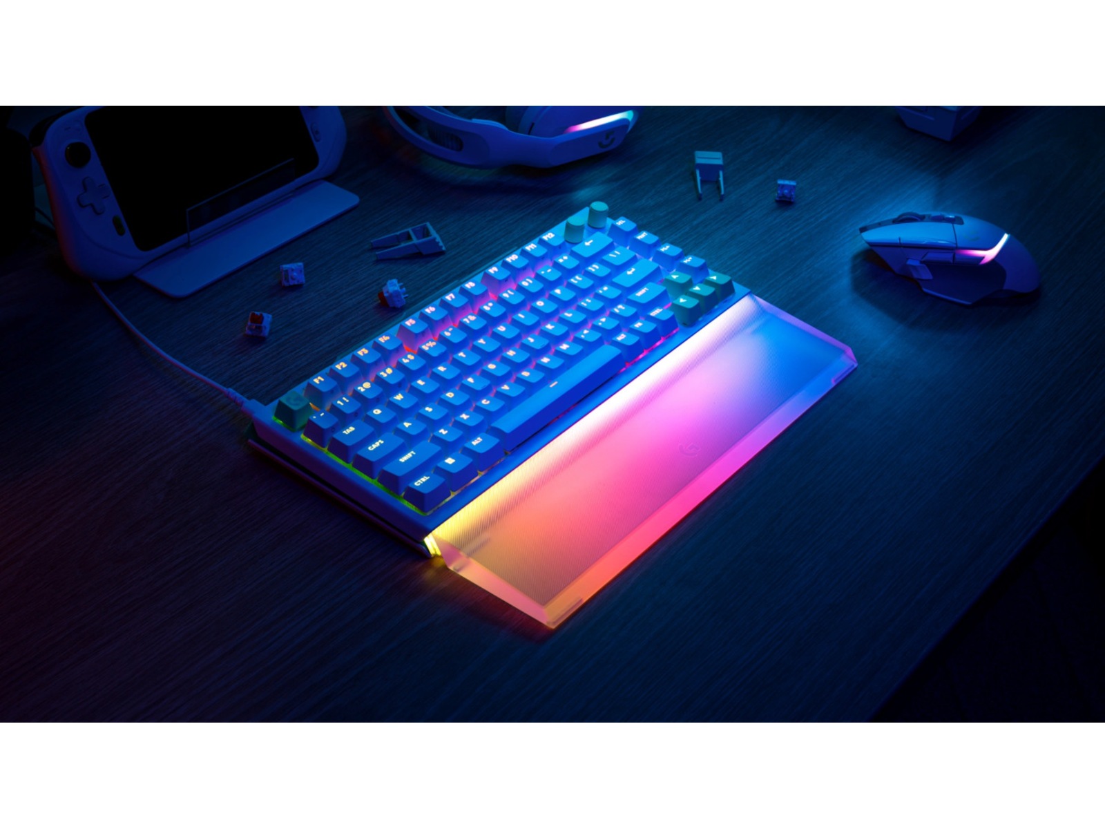Logitech G512 X 75 håndleddsstøtte Tilbehør til gaming- tastatur og mus